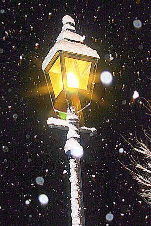 'Lantern Glow in the Snow' - Newburyport, MA