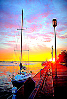 Sunrise on the Boardwalk