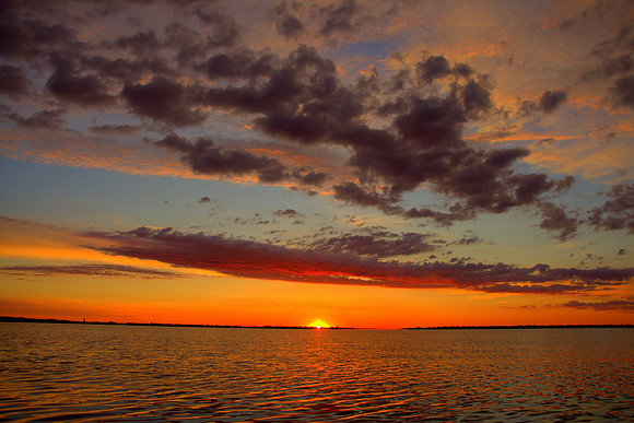 Sunrise and Clouds (Newburyport)