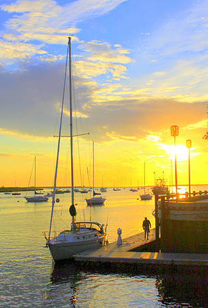 Early Morning in the Harbor