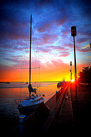 'Sunrise on the Boardwalk' - Newburyport, MA