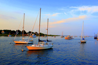 'Boats at Dusk' - Newburyport, MA