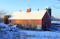 'Rustic Red Barn' - Newbury, MA