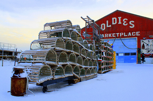 'Winter Morning at Oldies' - Newburyport, MA