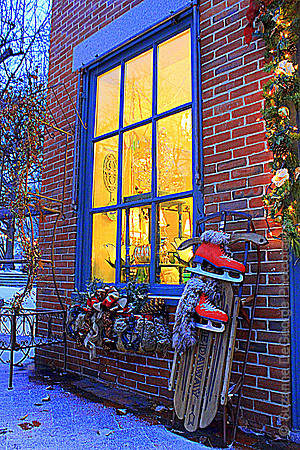 'Winter Evening Glow' - Newburyport, MA