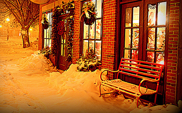 'December Evening in Newburyport' - Newburyport, MA